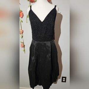 NWT Emerald Sundae Lace and Satin Fit & Flair Mini Dress Plus Size 20